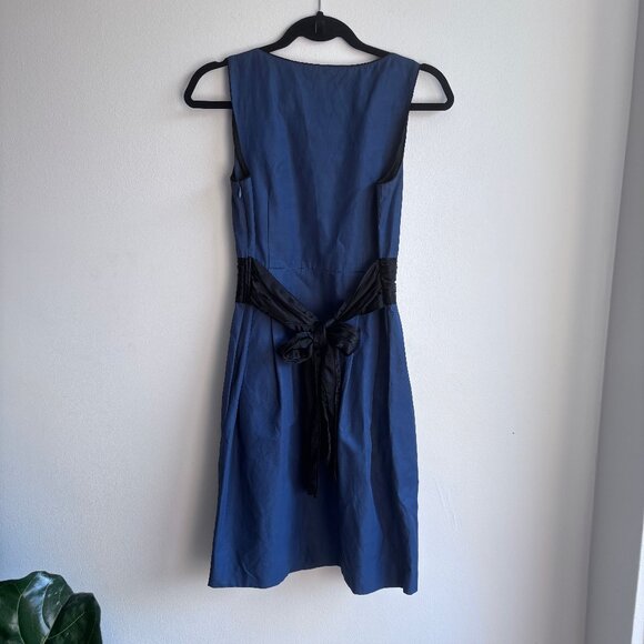 Sz4 Club Monaco Taffeta Midi Dress - Picture 2 of 10